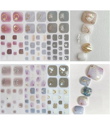 Amazon.co.jp: 8枚 176シール ネイルシール ネイルステッカー